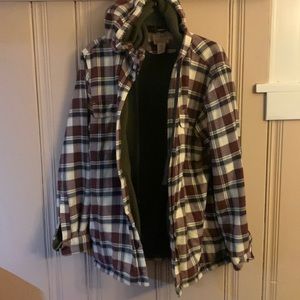 Men’s L.L. Bean quilted flannel jacket